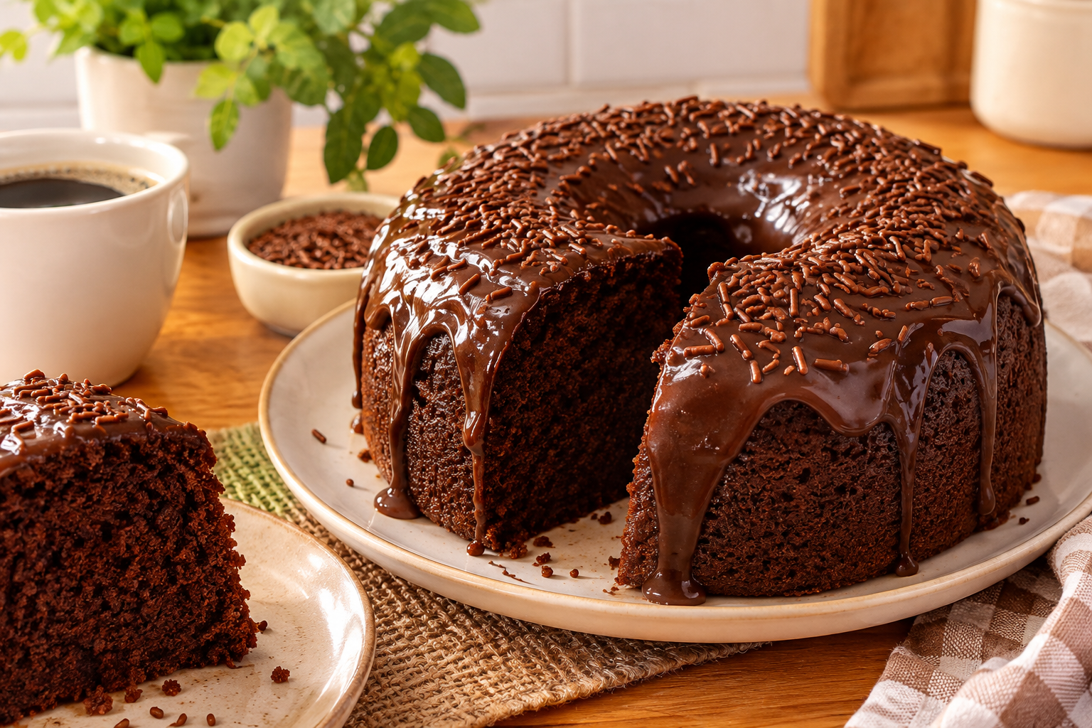 Bolo de Chocolate Fácil: Receita Prática e Fofinha para o Dia a Dia